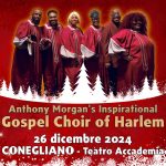 26 dicembre – ANTHONY MORGAN’S INSPIRATIONAL GOSPEL CHOIR OF HARLEM