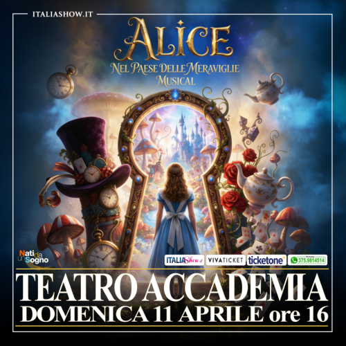11 aprile – ALICE NEL PAESE DELLE MERAVIGLIE